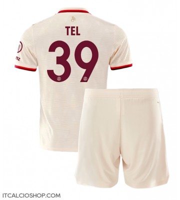Bayern Munich Mathys Tel #39 Terza Maglia Bambino 2024-25 Manica Corta (+ Pantaloni corti)
